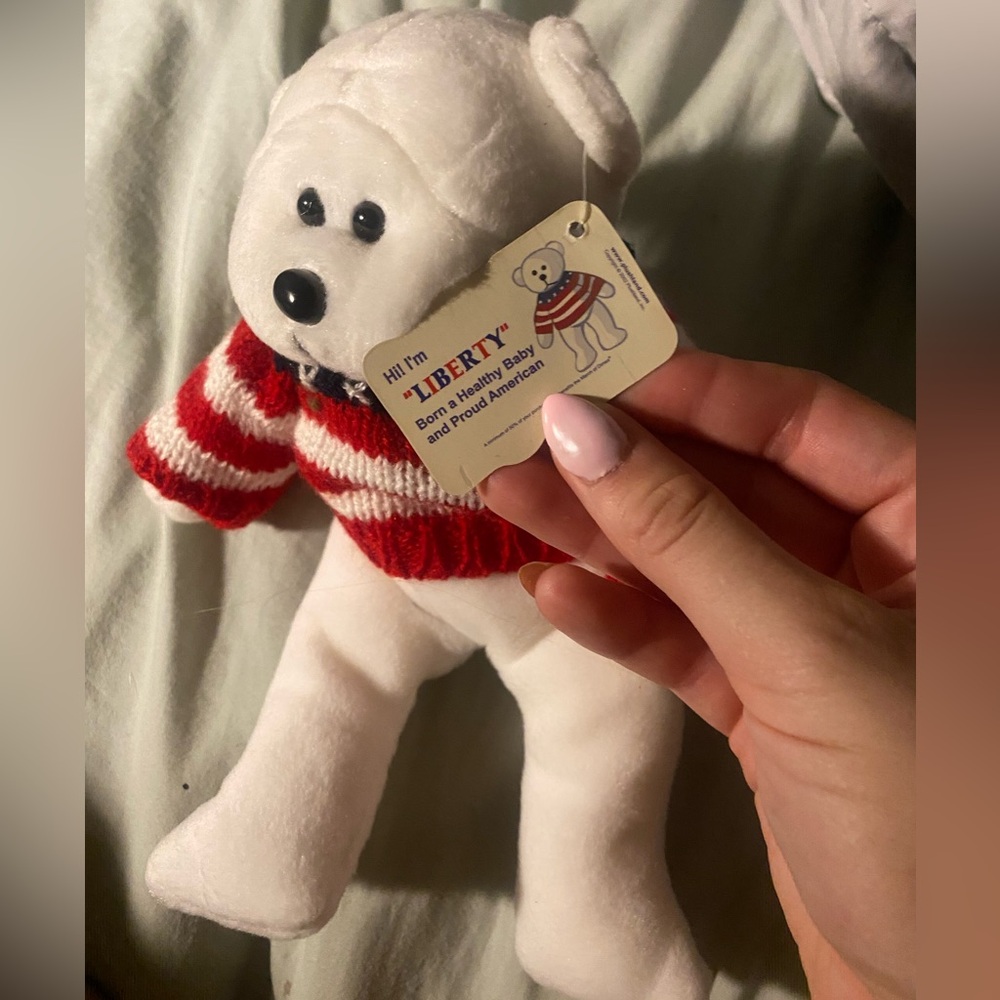 March of Dimes Liberty Bean Bear